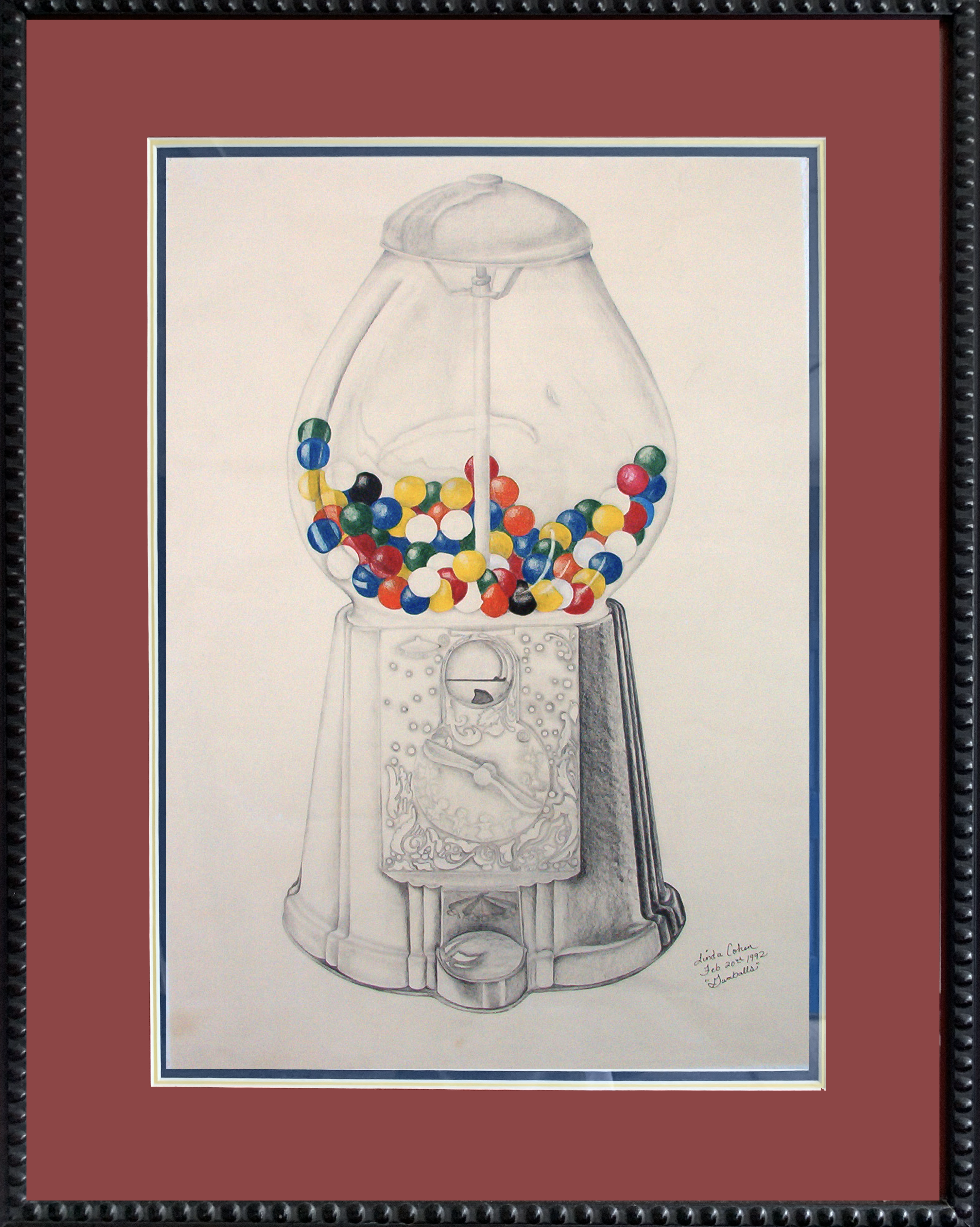Vintage Gumball Machine